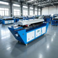Machine de formage de brides TDF/TDC WinYing, ligne de production de tuyaux en acier inoxydable motorisée et équipement de fabrication de conduits, puissance 3 kW