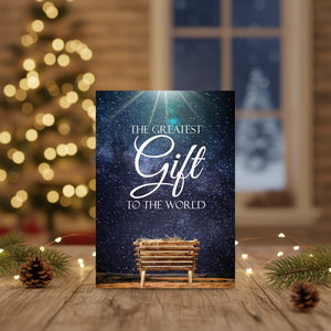 การ์ดคริสต์มาสทางศาสนา ของขวัญที่ดีที่สุดสำหรับการอวยพรคนพิเศษ - Product Image 3