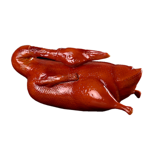 Modelo de Pato Asado de Pekín Falso para Exhibición en Vitrina, Artesanía de Resina, Modelo Realista de Comida China para Restaurante - Product Image 1