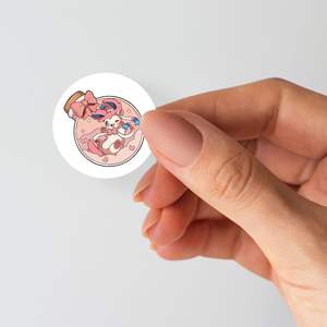 Haut niveau d'apparence 500 brillant vinyle grand livre mèmes autocollants adhésifs décoratifs rouleau brillant pour une utilisation cosmétique dans un supermarché - Product Image 5