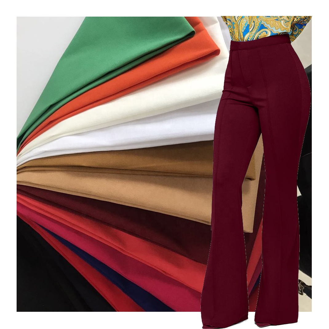 70D+40D*10S 72%rayon 25%nylon 3%spandex Women's Leggings Bengaline Fabric