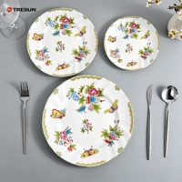Vaisselle en porcelaine fine neuve en gros pour la restauration, les buffets, les hôtels, les restaurants, assiettes et plats en céramique blanche pour mariage