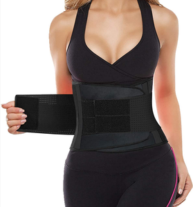 Cinturón de entrenamiento de cintura para mujer, faja de entrenamiento para el sudor, adelgazante - Product Image 2