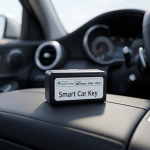 กุญแจรถอัจฉริยะ AccuGPS พร้อมระบบติดตาม GPS แบบไร้สาย OBD II ป้องกันการสูญหาย ใช้งานร่วมกับแอป Find My ของ Apple สำหรับ iPhone iPad iPod รุ่น AP100 - Product Image 2