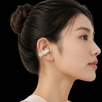 Écouteurs sans fil à clip ouvert Bluetooth V5.4 avec contrôle tactile et audio stéréo pour le sport et l'usage quotidien