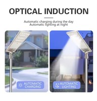 Lampe solaire tout-en-un pour route et rue Shingel Industrial, étanche IP66, alimentée par énergie solaire, LED, contrôleur intelligent, aluminium, ingénierie
