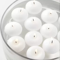 Haute qualité 3 pouces bougie flottante eau paraffine cire bougie noël Halloween décorations
