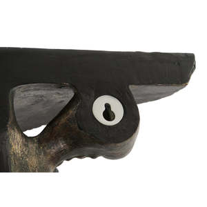 Estante de Resina de 36.5cm de Alto x 16.5cm de Ancho x 36cm de Profundidad con Diseño de Elefante Dorado - Product Image 5