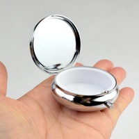 Boîte promotionnelle en métal pour cadeau, emballage de baume à lèvres, étui pour parfum solide, conteneur de baume à lèvres solide avec design personnalisé