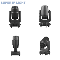 Projecteur motorisé Zoom Beam IP65 600W 380V triphasé avec effets de brouillard et stroboscope pour scène extérieure, concert et événement