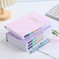 Carnet de notes/agenda personnalisé pour femme, format A5, couverture rigide, impression de fournitures scolaires