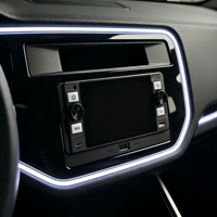 Reproductor MP5 para Auto, Pantalla Táctil Capacitiva IPS de 6.86 Pulgadas, Amplificador Inalámbrico CP YD7388