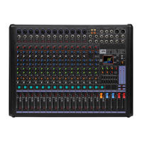 Console de mixage audio professionnelle 16 canaux avec 99 effets numériques DSP, contrôleur DJ / console de mixage audio, système audio