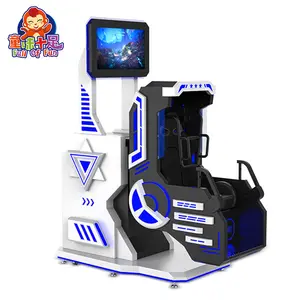 VR Hấp Dẫn 360 Độ Mô Phỏng Rides Thực Tế Ảo Ghế Chuyển Động 9D Thiết Bị Rạp Chiếu Phim 720 VR Máy Mô Phỏng Chuyến Bay