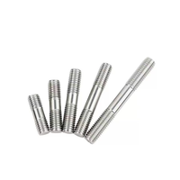 OEM 316 Stainless Steel Double End Threaded Studs Bolts Screws Rod with Surface Finish Options