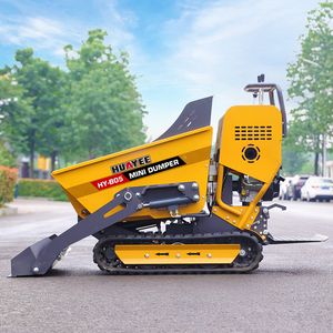 Heavy Duty Small Mini <b>Dumper</b> Price for Sale with High Lifting Hydraulic Crawler Dump Truck 500kg Factory <b>Tracked</b> Easy to Operate - Product Image 2