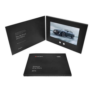 7 بوصة شاشة LCD الأعمال الترويجية الحركة الرقمية الزفاف دعوة بطاقات المعايدة ألبوم هدية صندوق بريد كتاب فيديو كتيب - Product Image 2