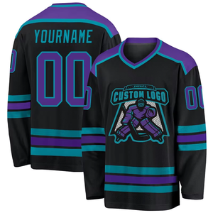 Personalizzato <span class=keywords><strong>petroliere</strong></span> Black Hawk Jersey stampato Canadian Capital Bear bruno foglia di acero cavaliere abbigliamento sportivo per Hockey su ghiaccio - Product Image 1