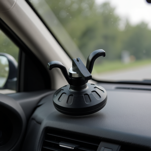 Support à ventouse avec pince réglable pour support de téléphone à utiliser en voiture - Product Image 3