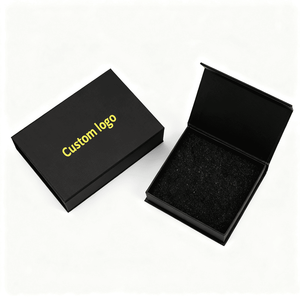 Support Taille Personnalisée <span class=keywords><strong>Carton</strong></span> Recyclable Boîtes Magnétiques Emballage <span class=keywords><strong>de</strong></span> Bijoux Boîte Cadeau Pliante <span class=keywords><strong>de</strong></span> Luxe <span class=keywords><strong>pour</strong></span> Collier Bagues Boucles d'Oreilles - Product Image 1