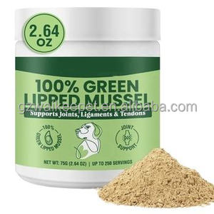 Polvo de Mejillón Verde Natural para <span class=keywords><strong>Perros</strong></span> y Gatos, Alivio del Dolor Articular, Artritis de Cadera, Suplemento de Movilidad, Omega 3 - Product Image 1