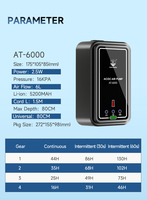 Pompe à air pour aquarium à diaphragme Maglev à fréquence variable, batterie au lithium rechargeable, double alimentation AC/DC, démarrage automatique, silencieuse, boîte à oxygène