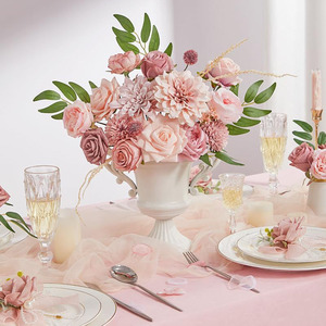 Flores artificiales <span class=keywords><strong>de</strong></span> seda Rosa polvoriento para <span class=keywords><strong>boda</strong></span> Ramos <span class=keywords><strong>de</strong></span> novia <span class=keywords><strong>Pastel</strong></span> <span class=keywords><strong>DE</strong></span> <span class=keywords><strong>BODA</strong></span> Centros <span class=keywords><strong>de</strong></span> mesa Baby Shower Cumpleaños - Product Image 6