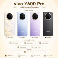 Nouveau téléphone portable intelligent vivo Y600 Pro 5G d'origine, double SIM, reconnaissance faciale, batterie 10200 mAh, langues mondiales, Android VIVO y600pro