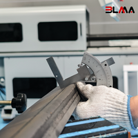 Prensa Plegadora Hidráulica CNC BLMA 200T 3200 de 2 Ejes con Sistema de Control TP10S, Ángulo de Plegado Programable para Fabricación de Chapas Metálicas