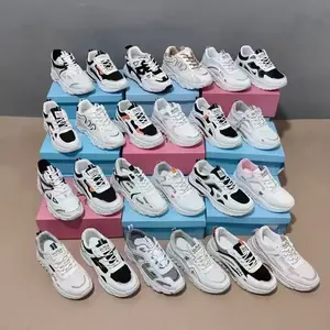 Liquidation bon marché vente en gros mode femmes chaussures de sport chaussures de course décontractées baskets à lacets respirantes pour femmes chaussures en stock - Product Image 2