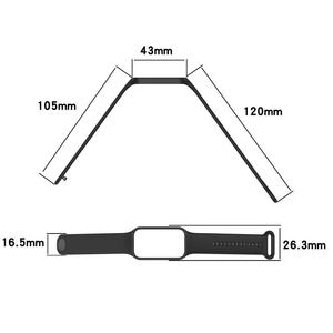 Correa y Funda de Reloj de TPU Sólido al por Mayor de Fábrica para Redmi Band 2 Mi Band 8 Active, Correa de Reloj Suave - Product Image 3