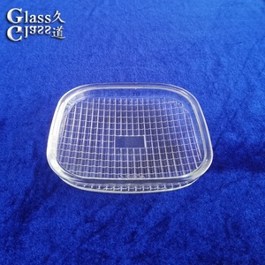 Đúc kết cấu thủy tinh dẫn ánh sáng Borosilicate khuếch tán Ống kính thủy tinh - Product Image 6