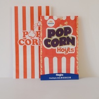 Sacs en papier kraft recyclé imprimés flexo, résistants à la graisse et compatibles micro-ondes, pour pop-corn, vente en gros