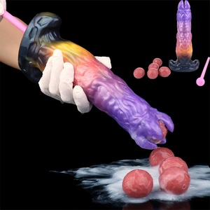 YOCY Monster Ovipositor Toy Lay Egg Silicone Anal Vaginal MasturbatorSex Toy,Hand Push Ovipositor Sex Toy for Couples Wholesale - Product Image 1