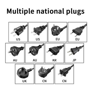 Personalização do apoio do cabo de alimentação coreano com cor, tamanho, material, estilo, comprimento e uso similar da tomada para o aparelho eletrodoméstico - Product Image 5