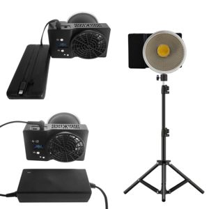 Lámpara de bolsillo de 100W, luz de relleno de fotografía LED COB de mano, bi-color 2800K-6800K CRI 95 para foto y video - Product Image 5
