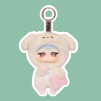 Articles très vendus de la marque Miiloo : Ensemble de 12 cm de peluches chat Snoozy Me avec visages mignons, incluant des boîtes de présentation