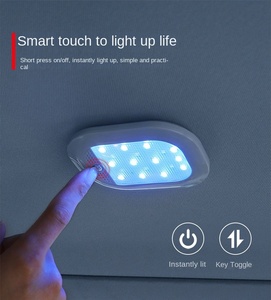 Lámparas de lectura de techo recargables para maletero de puerta de coche inalámbrico multiusos LUZ DE Sensor LED Interior magnética - Product Image 5