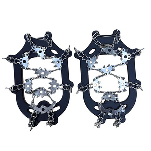 Crampons anti-glace 28/32 dents en acier inoxydable pour surfaces hivernales, neigeuses, humides, sauvetage, escalade, terrain glacé TOUR - Product Image 2