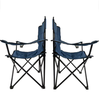 Chaise pliante de pêche et de pique-nique personnalisable avec logo, en tissu Oxford durable, portable, en métal, pour l'extérieur et le camping, vente en gros