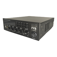 Gran oferta clase D mini escritorio Bluetooth FM DC24V audio sonido PA sistema dispositivo mezclador amplificador con control RS232