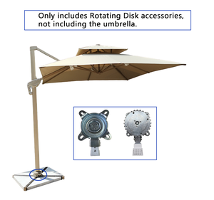 Kit de réparation professionnel inclinable et pivotant pour mécanisme de pédale de base rotative d'ombrelle romaine - Product Image 1