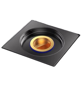 Tapa de Drenaje de Baño Moderna de Latón Cepillado de 42 mm, Autosellante para Evitar la Infestación de Insectos y el Reflujo para el Drenaje del Suelo del Inodoro - Product Image 4