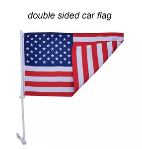 Bandera de coche de sublimación de 30X45cm para Bandera de decoración de coche para campaña de juegos de elecciones generales - Product Image 5