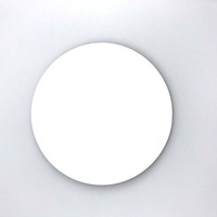 Produits personnalisés presse de transfert de chaleur Sublimation forme liège bois Coaster blancs rond Mdf