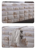 Matelas à ressorts en gel matelassé diamanté, ultra-doux, respirant, durable, sensation premium pour chambre de luxe
