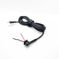 Câble de charge USB Type C 45W 65W 90W, adaptateur secteur avec prise jack DC, câble de réparation pour ordinateur portable HP Dell Lenovo, cordon d'alimentation USB C 1,8 m