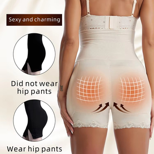 Al por mayor: Faja moldeadora de cintura para mujer con relleno en glúteos, realce de cadera, control de abdomen y efecto levanta glúteos - Product Image 2