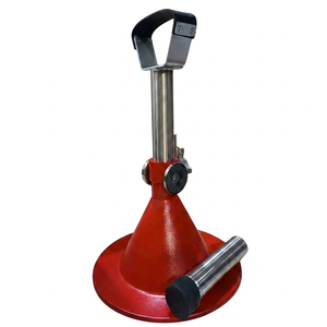 Nouvel arrivage : Support de sabot réglable en métal robuste et réutilisable pour le soin des sabots des animaux de grande taille, usage vétérinaire TARIQ MFG CO CE - Product Image 1