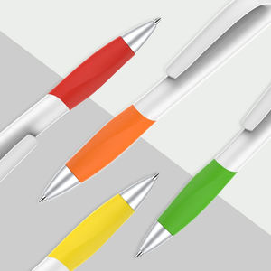 批发二合一手写笔蓝色墨水圆珠笔定制印刷Logo用于屏幕手机广告 - Product Image 5